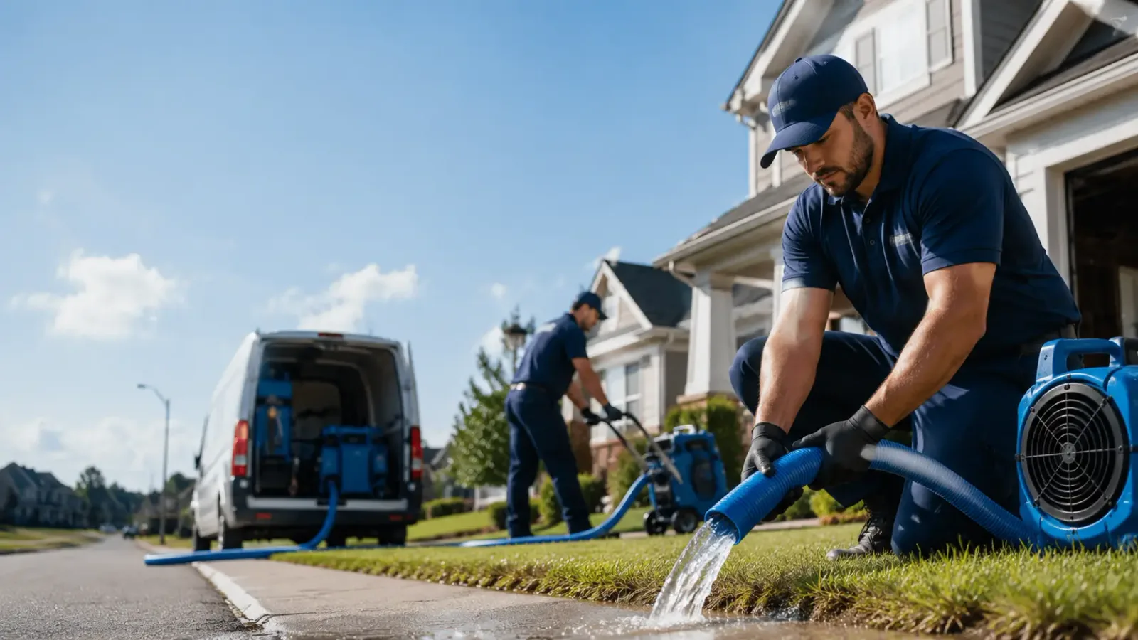 Flood Damage Restoration in Howe, OK